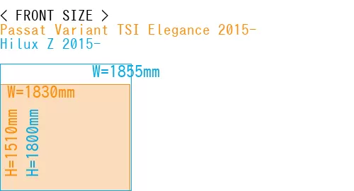 #Passat Variant TSI Elegance 2015- + Hilux Z 2015-